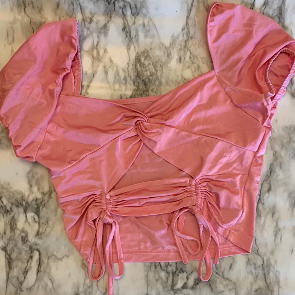 Sexy pink top
